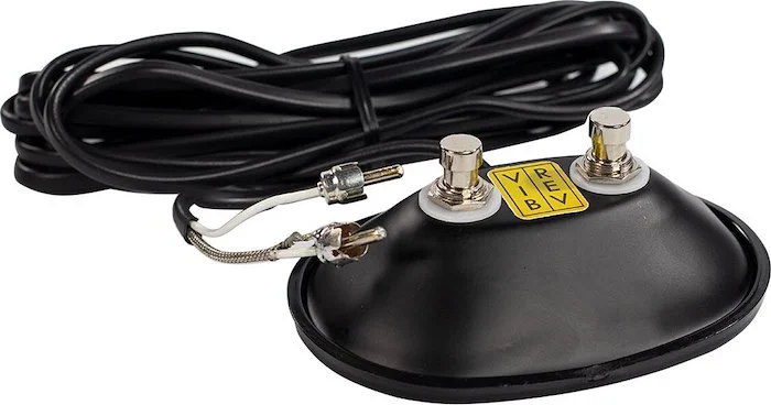 Fender Style Vintage Black 2-Button Foot Switch