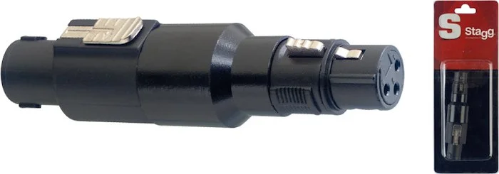 1 x Male speaker plug/ female XLR adapter in blister packaging