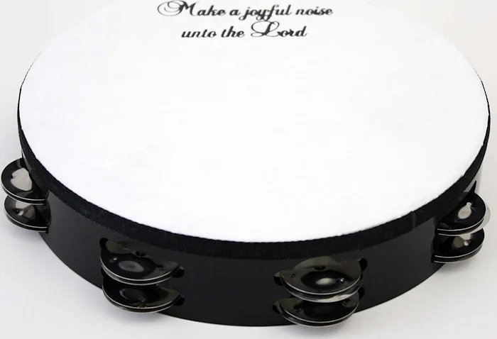 10" 'Make a Joyful Noise' Tambourine