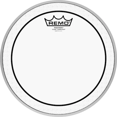 10" Pinstripe Clear Marching Tom head.