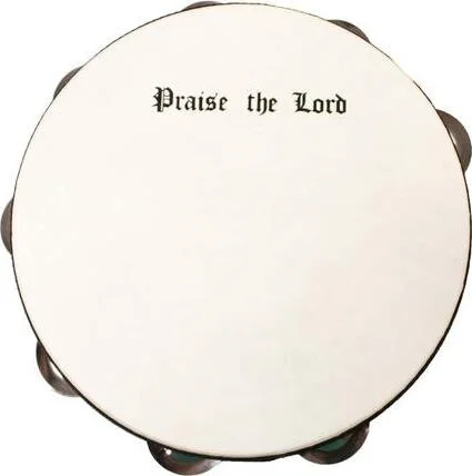 10" 'Praise the Lord' Tambourine