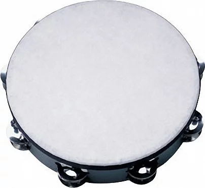 10  POLYFIBER HEAD TAMBOURINE