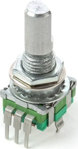 100K POTENTIOMETER - D-SHAFT PUSH BUTTON