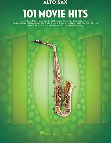 101 Movie Hits for Alto Sax