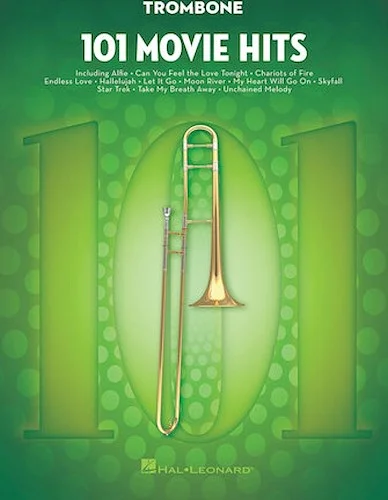 101 Movie Hits for Trombone