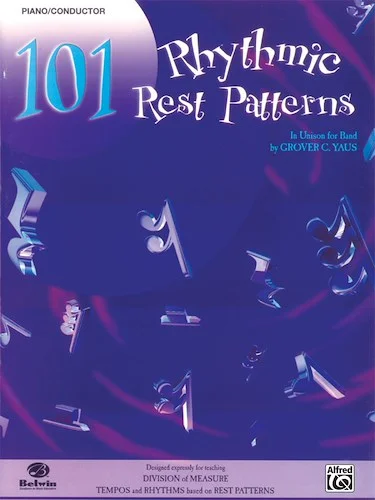 101 Rhythmic Rest Patterns: In Unison for Band Image