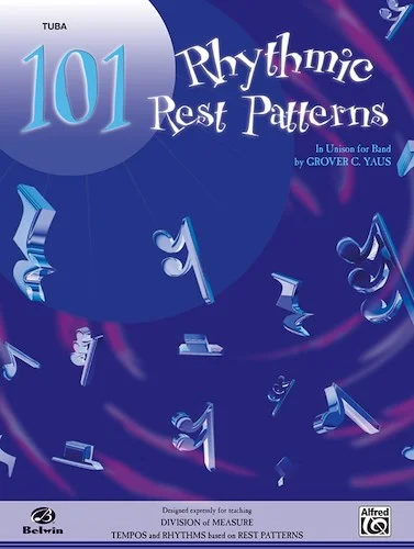101 Rhythmic Rest Patterns: In Unison for Band Image