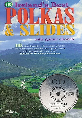 110 Ireland's Best Polkas & Slides - with Guitar Chords