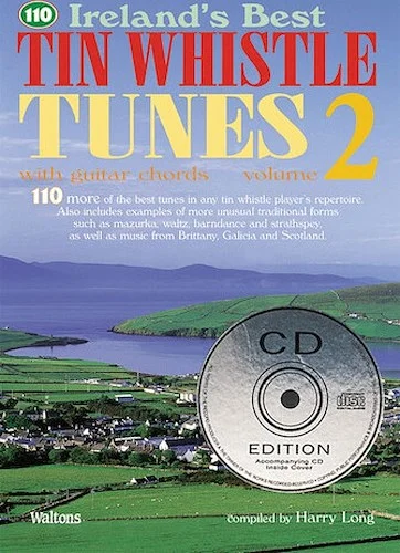 110 Ireland's Best Tin Whistle Tunes - Volume 2 - with Guitar Chords