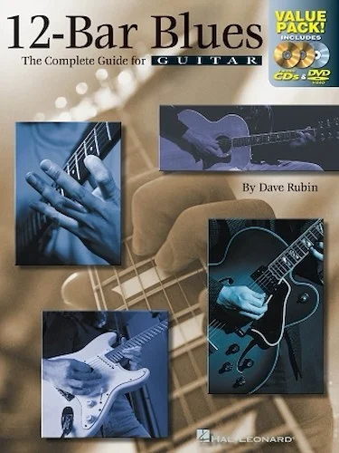 12-Bar Blues - All-in-One Combo Pack - Includes Book, 2 CDs, and a DVD