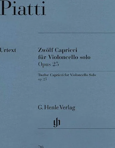 12 Capricci Op. 25