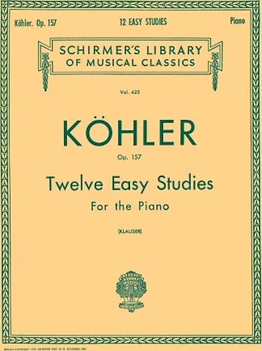 12 Easy Studies, Op. 157
