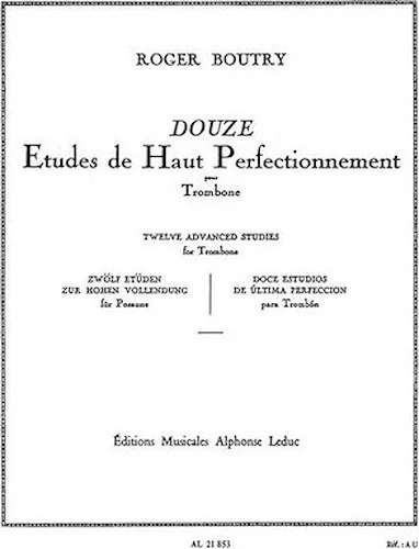 12 Etudes De Haut Perfectionnement (trombone Solo)