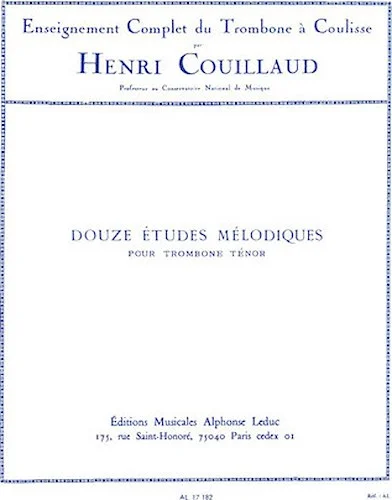 12 Etudes Melodiques