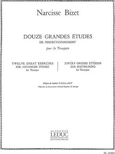 12 Grandes Etudes De Perfectionnement (trumpet Solo)