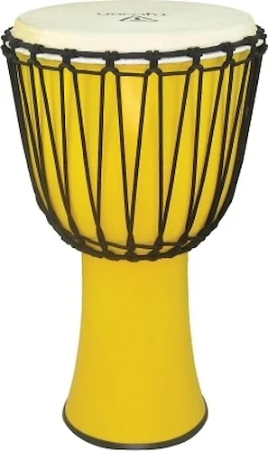 12 inch. Fiberglass Djembe - Rope Tuned
