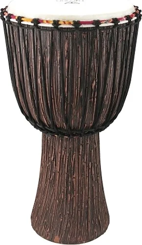 12 inch. Supremo Select Lava Wood Series - Rope-Tuned Djembe