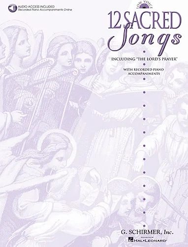 12 Sacred Songs - Low Voice