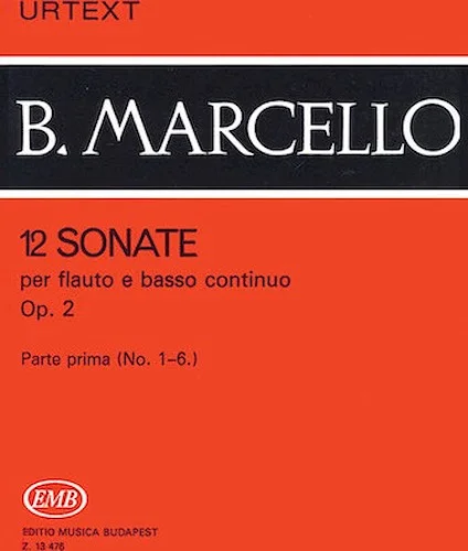 12 Sonatas for Flute and Basso Continuo, Op. 2 - Volume 1