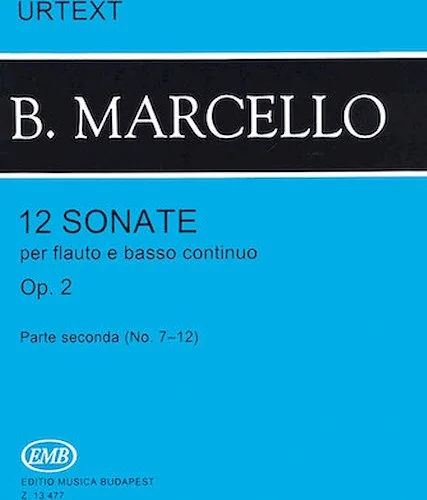 12 Sonatas for Flute and Basso Continuo, Op. 2 - Volume 2