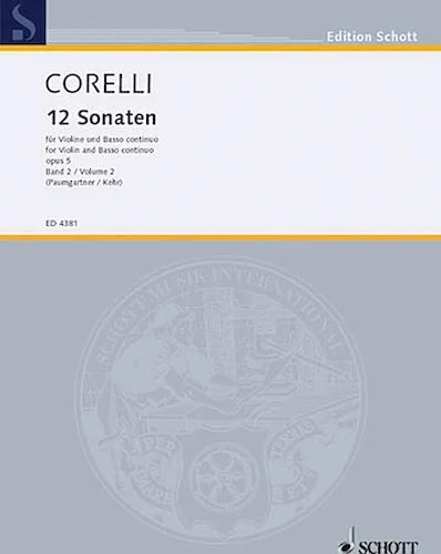 12 Sonatas, Op. 5 - Volume 2