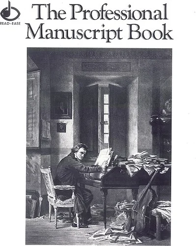 12 Stave Professional Manuscript Book (Size: 9" x 12")