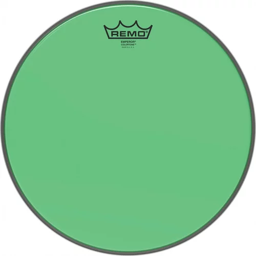 Emperor Colortone batter drumhead, green, 13"