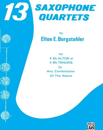 13 Saxophone Quartets