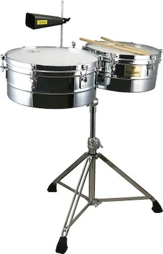 14 inch. & 15 inch. Chrome Shell Timbales