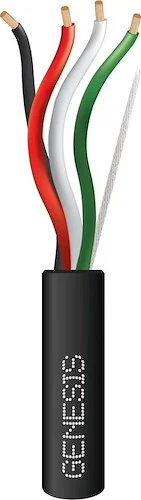 14/4 Stranded Audacious Direct Burial 500' Reel Black