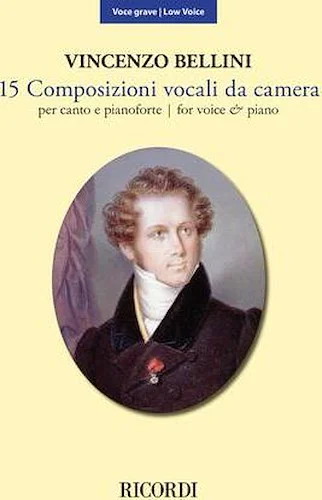 15 Composizioni Vocali da Camera - Low Voice - New Edition Based on the Critical Edition