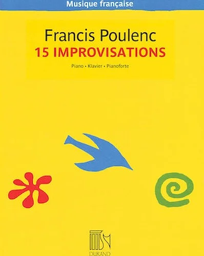 15 Improvisations - Musique francaise series - Musique francaise series