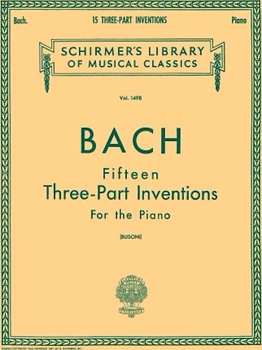 15 Three-Part Inventions