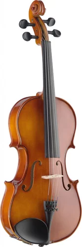 15" solid maple viola with standard-shaped soft case