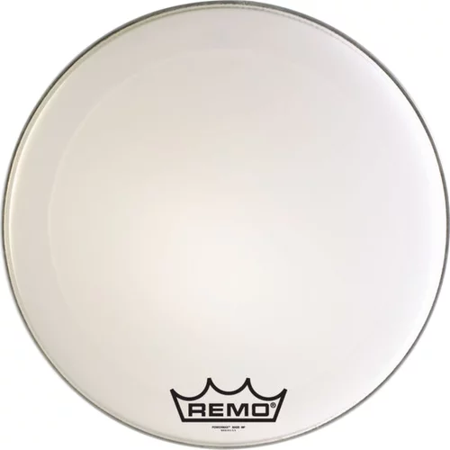 16" Powermax 2 Ultra White marching bass drum head