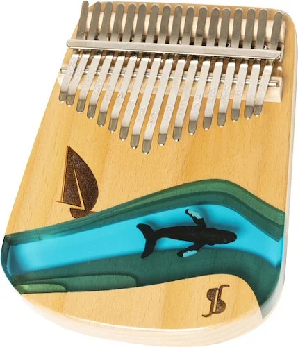 17 notes professional flat-base kalimba