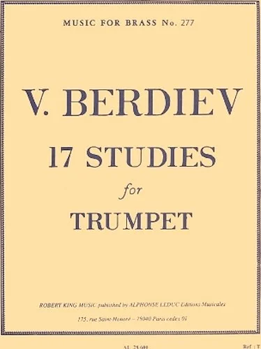 17 Studies For Trumpet