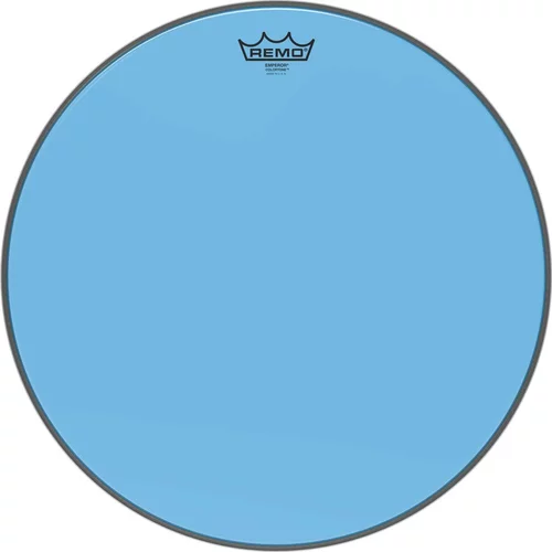 Emperor Colortone batter drumhead, blue, 18"
