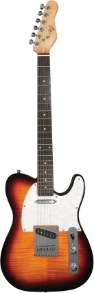 1953 Caramel Burst Electric Guitar - Quad Boutique Mod; Ebony Fretboard