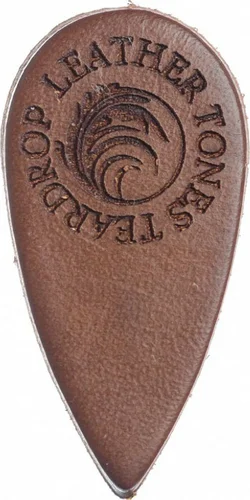 Leather Tones Teardrop Whisky individual pick