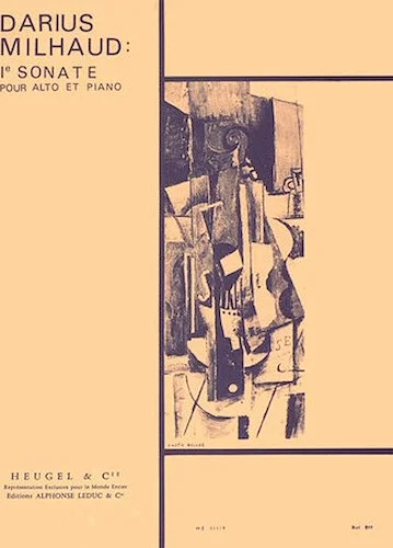 1st Sonata For Viola And Piano (viola And Piano)