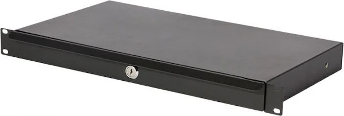 1U Shallow Locking Rack Drawer