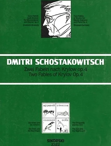 2 Krylov Fables, Op. 4