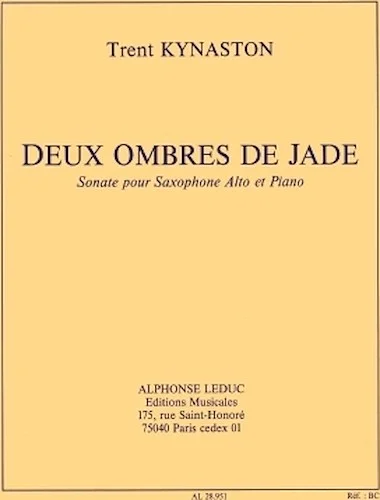 2 Ombres De Jade (saxophone-alto & Piano)
