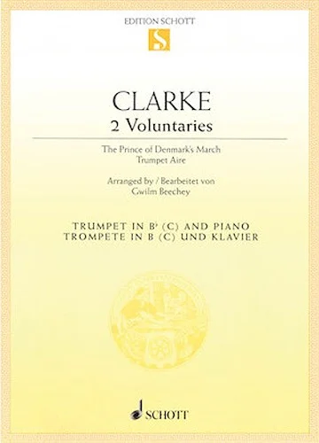 2 Voluntaries - for Trumpet in B-flat and Piano