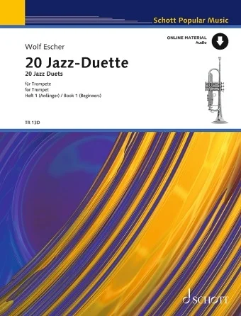 20 Jazz Duets - with preparatory rhythmical exercises for beginners