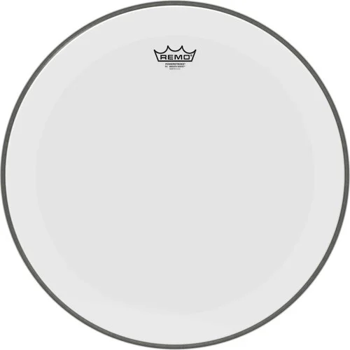 20" Powerstroke 3 Smooth White bass drum head