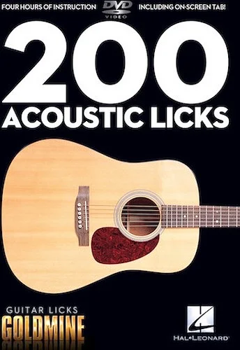 200 Acoustic Licks - Guitar Licks Goldmine