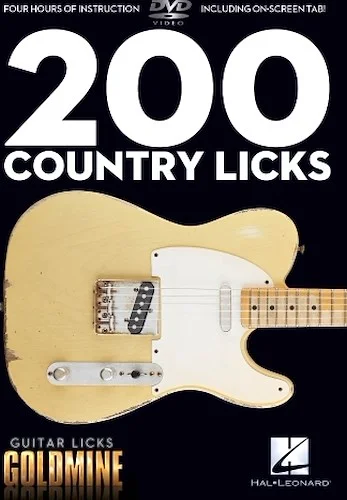 200 Country Licks - Guitar Licks Goldmine