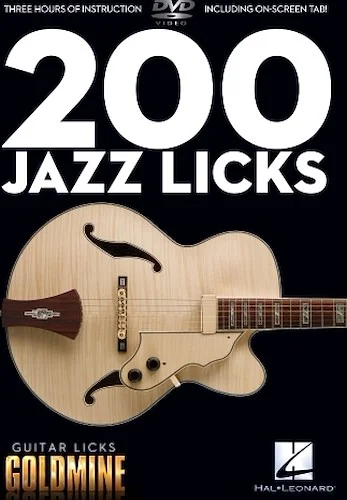 200 Jazz Licks - Guitar Licks Goldmine
